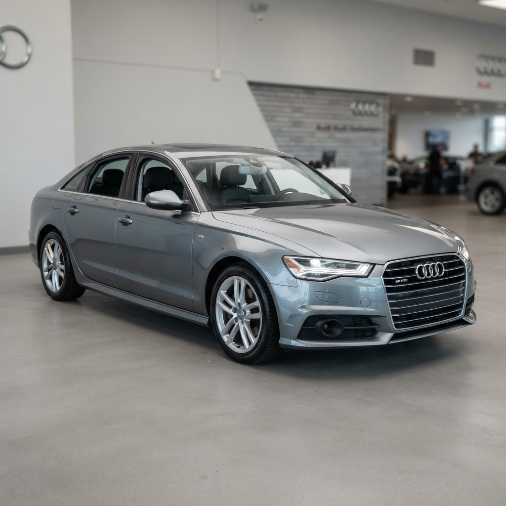 Audi A6 2018 rental car